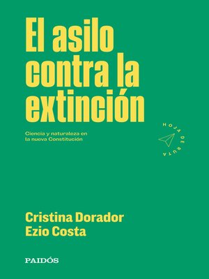 cover image of El asilo contra la extinción